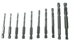 Task Tools 10 Pc Metal Wood Plastic Drilling Impact Countersink Bit Set New. Price: $26.00.