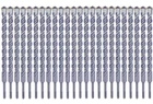 Sds Plus Rotary Hammer Drill Set 3/4"X10" Masonry Concrete BITS-24PCS New. Price: $169.59.