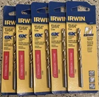 Lot 5PK Irwin Titanium 13/64" Drill Bit 63913 135 Split Point 6X Longer Life New. Price: $10.79.