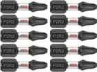 Bosch ITP2R21B 10-PACK In. Phillips/square #2 Impact Tough Screwdriving Insert New. Price: $16.99.