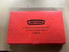 Craftsman 17-PC 9-6711 High Speed Drill Set For Wood And Sheet Metal Used. Price: $22.00.