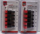 Lot Of Sure Bilt 5 Piece Star Bit Set # 98209 New. Price: $19.99.