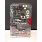 Hyper Tough 208 Piece Rotary Tool Accessory Kit Mandrels W/ Storage New. Price: $10.99.