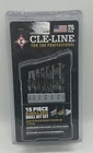 Cle-line 15 Piece Black Gold Drill Bit Set #C18131 Made Usa Brand New. Price: $34.99.
