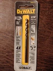 Dewalt 3/16 Drill Bits Set DWA1212 DD5112 New. Price: $10.00.