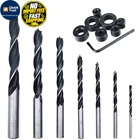 Qisf 16PCS Brad Point Wood Drill Bit 3, 4, 5, 6, 8, 10, 12 Millimeters New. Price: $15.69.