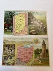 1890S Antique Arbuckle Bros Coffee Trade Card - Indiana # And Ohio 68 Used. Price: $10.00.