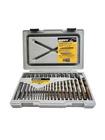 Klutch 42124 35-PIECE Screw Extractor / Drill Bit Set Used. Price: $57.99.