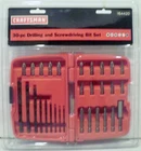 Craftsman 30 Piece Drilling And Screwdriving Bit Set 64420 New. Price: $29.99.