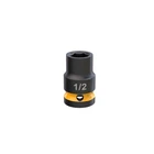 Klutch 1/2IN.-DRIVE 6-POINT Chrome Molybdenum Impact Socket, Sae New. Price: $7.99.