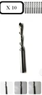 10 Pack 3/16 Drywall Cut Bits Router Pilloted Down Rotozip New. Price: $28.00.