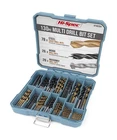 Hi-spec Drill Bit Set 130PC Multi Sae 11 Sizes 1/16IN To 3/8IN New. Price: $48.99.