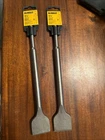 Dewalt DW5349 1-1/2" X 10" Scaling Chisels Lot Of New. Price: $25.00.