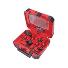 Milwaukee 49-22-5100 5PC Switchblade Selfeed Bit Plumber's Kit, W/ Carrying Case New. Price: $218.37.