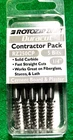 Ea Rotozip RZ250 Solid Carbide Bit Cement Stucco Plaster & Fiberglass 1/4" New. Price: $39.45.