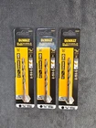 (3) Dewalt DWA5017 17/64" Black & Gold Impact Ready Metal Drill Bit New. Price: $20.99.