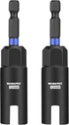 Workpro 2PCS Power Wing Nut Driver Bit 12MM 1/4" Hex Shank Socket New. Price: $12.99.