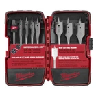 Milwaukee 8 Pc Flat Boring Bit Set New. Price: $27.99.