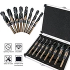 8 Pc Hss Cobalt Silver & Deming Drill Bit Set 1/2'' Reduced Shank New. Price: $31.99.
