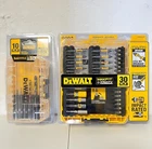 (40-PIECE) New Dewalt Screwdriving Bit Set Maxfit & Drill Black Gold. Price: $33.29.
