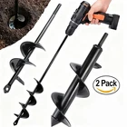 2X Planting Auger Spiral Hole Drill Bit Garden Soil Yard Earth Bulb Digger New. Price: $22.50.