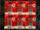 New Lot Of 6 Milwaukee Shockwave Impact Duty Phillips Bits 2" PH1 -30 Total. Price: $25.99.