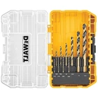 Dewalt Black And Gold Twist Drill Bit Set (10-PIECE) Open. Price: $13.99.