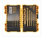 Dewalt Titanium Speed Tip Drill Bit Set For All Projects, 14-PIECE New. Price: $21.60.