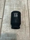 Sunex 436MD 3/4" Drive 6-POINT Deep Impact Socket 36MM New. Price: $19.95.