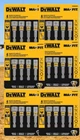 6 Packs Dewalt Maxfit Pc Magnetic Nut Driver Sets DWANDMF4 New. Price: $59.99.