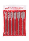 Milwaukee 6 In. High Carbon Steel Universal Set Flat Boring Bit Hex Shank New. Price: $24.95.
