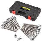 Arucmin 3/8 Inch Drive Extra Long Hex Bit Socket Set, 20-PIECE Ball One Size New. Price: $65.58.