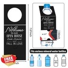 Eersida 50 Open House Water Bottle Hang Tags Real Estate Black New. Price: $20.00.