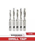 Milwaukee Shockwave Impact Drill And Tap Bit Set Silver (48-89-4874) New. Price: $16.95.