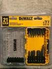 Dewalt Bit Set DW2161 21PC With Case Brand New Never Been Opened. Price: $15.99.