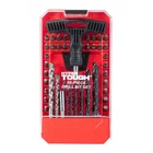 Hyper Tough 50-PIECE Drill Bit And Driver Set In Plastic Case AU20046A New. Price: $19.00.