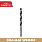 Milwaukee 48-15-0125 1/8" Brad Point New. Price: $10.59.