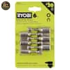 Ryobi 6-PIECE Impact Rated Magnetic Nut Driver Set New. Price: $30.99.