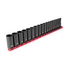 Tekton SID91107 3/8" Drive Deep 6-POINT Impact Sockets, 19-PIECE New. Price: $86.00.