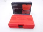 Neiko 04204A Hex Head Multispline Screw And Bolt Extractor Set 25 Piece Chrome New. Price: $39.99.