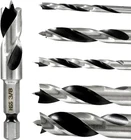 Hitefu 6PCS Brad Point Drill Bits For Woodworking, Hss 4241 Steel 1/4-INCH... New. Price: $14.52.