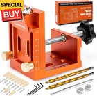 Pocket Hole Jig Kit, Adjustable System With Stop Collars, New. Price: $53.78.