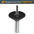 Powertec 71833 Router Base Plate Centering Pin And Cone Set With 1/2" 1/4" New. Price: $11.59.