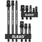 11PCS Impact Socket Adapter Set 1/4 Hex Shank 3/8 1/2 Drill Extension Kit New. Price: $17.99.