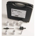 Westward 29VX22 Bi-metal Hole Saw Utility Kit, 8 Pcs. New. Price: $46.13.