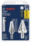 Bosch 2 Pc High Speed Steel Impact Tough Turbo Step Drill Bit Set #4 #9 New. Price: $44.95.