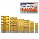 Mini Drill Bit Set 60 PCS+12 Free High Speed Steel Hss Titanium Micro New. Price: $22.47.