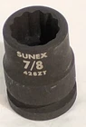 Sunex 428ZT 7/8" 12-POINT Impact Socket Used. Price: $14.99.