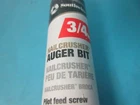 Southwire Auger Bit 3/4" X 18" Nail Crusher Electrician Wood Boring 582955 Used. Price: $12.99.