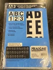 Headline Sign 2572 Stick-on Ez Block Letters And 3X3 Inches, Inch, White New. Price: $13.59.